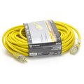 The Brush Man 100Ft Extension Cord, 12 Gauge, Power Indicator Lighted, 4PK EXT 100 12/3 LT